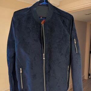 Point Zero Midnight Blue Bomber Jacket